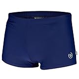 [page_title]-Bugatti Herren Badeshorts Retro Pant Bela, 427239 (8, Navy)