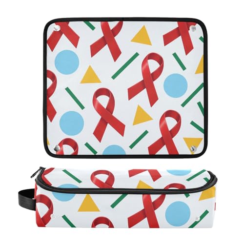 Bolsa de viaje para herramientas de cabello con almohadilla resistente al calor, maletín portátil para planchas, rizadores, secador y accesorios de cabello miniatura 3