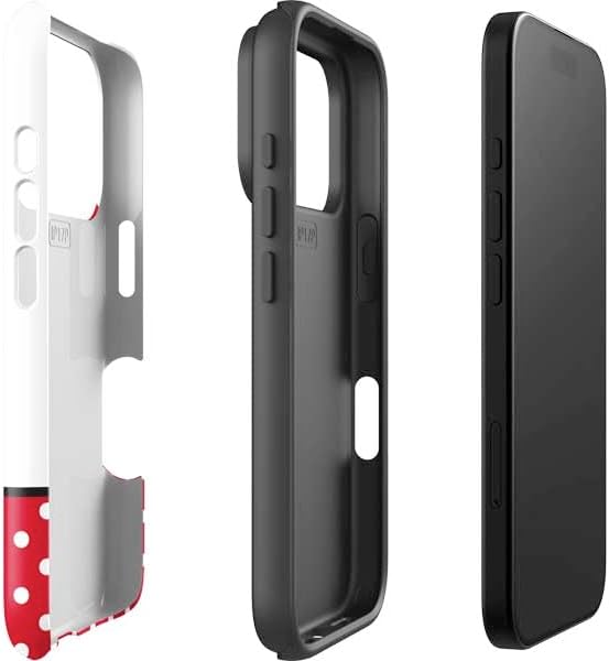 Skinit Impact Phone Case Compatible with iPhone 17 Pro Max - Officially Licensed Disney Minnie Mouse Symbol Design