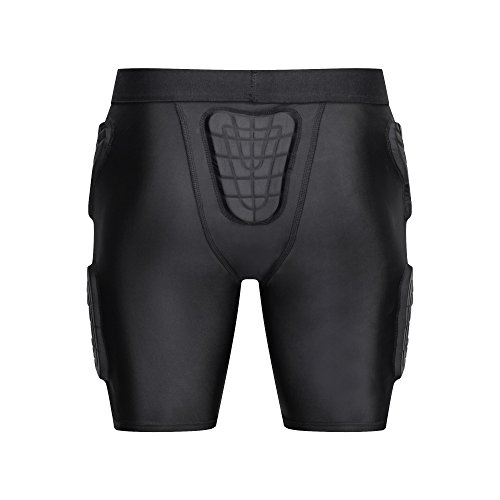 TUOY Youth Boys Padded Protective Shorts Padded Pants for Football Paintball Baseball4