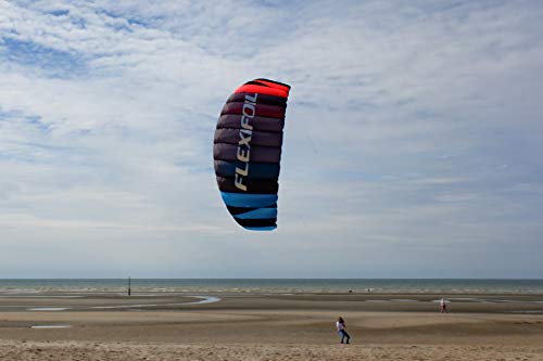 Flexifoil 3.5M² Adults, Older Kids Rage Power Kite Beach Summer Trick Kites, Outside Stunt Toys, Sport Games & Family Activities Professional Four String Line & Quad Handles Easy To Fly… #TOP3