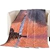 Big buy store Thin Comforter Bedspread Throw Blanket Dusk Lighthouse Sunset Glow Lightweight Reversible Bedding Quilt… 41K84XF7MmL. SS100