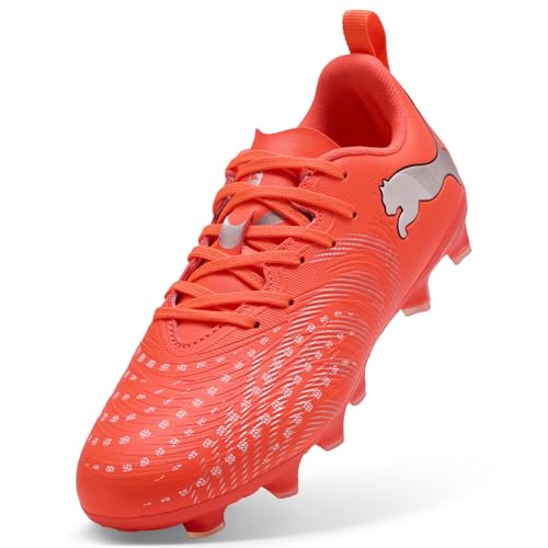 Botas de fútbol para césped natural y artificial PUMA Future 9 Play Jr en rojo talla 33 6