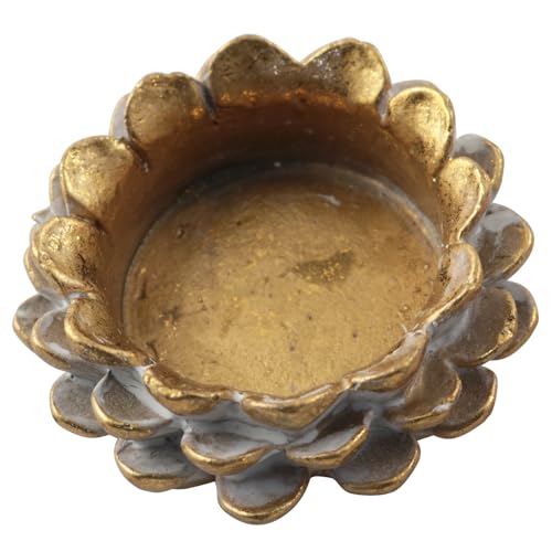LQ Industrial Resin Pinecone Candle Cup Ornament...