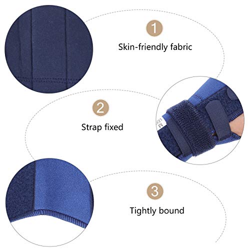 EXCEART Apoio de Pulso Cinta de Pulso Cinta de Fixação Suporte de Fixação de Mão Com Tala Protetor d