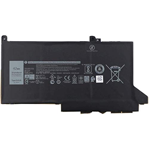 XITAI 11.4V 42Wh 3500mAh 0G74G OG74G DJ1J0 Repuesto Batería para DELL Latitude 7000 E7280 E7380 E7480 Series