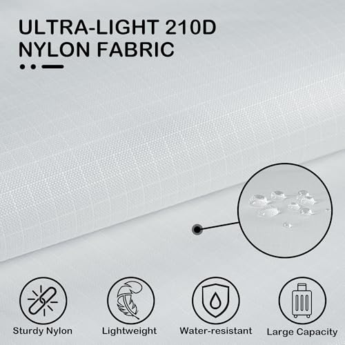 Cipway Compression Packing Cubes, Ultralight Luggage Organizer Bags, Travel Essentials for Carry on Suitcase (3 Piece,White)2