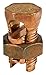 ILSCO IK-2/0-EC Copper Split Bolt, Conductor Range for Equal Main & Tap 2-6 Sol, UL, CSA