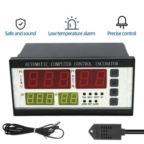 Termostato multifuncional XM-18 digital para incubadora con sondas 2