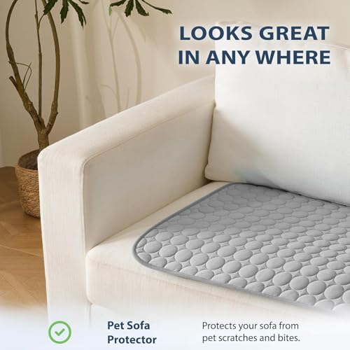 Tapis rafraîchissant d'été MICROCOSMOS nomade absorbant pour lit et sol - 5