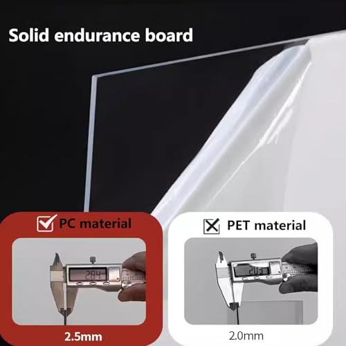 Toldo transparente de policarbonato anti-UV para fachada y puerta de 120x300 cm 4