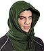 Super Z Outlet Balaclava Heavyweight Fleece Cold Weather Face Neck Mask (Green)