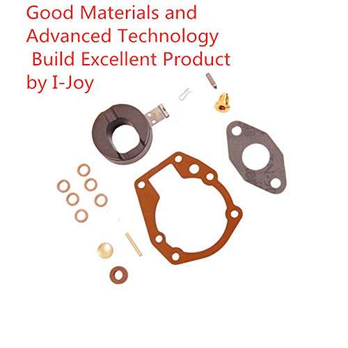 I-Joy 398532 187043 Carburetor Carb Repair Rebuild Kit Compatible with Johnson/Evinrude 1.5 2 3 5 5.5 6 7.5 10 15 18 20 HP Replaces 439071 0439071 18-7043 383052 398532