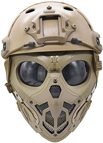 PJ Tactique Fast Casque avec Masque Cover