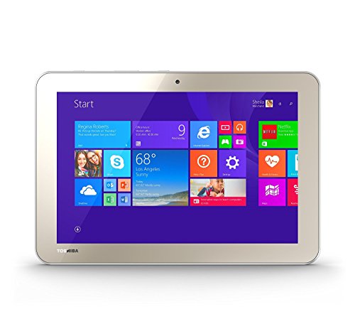 Toshiba Encore 2 WT10-A32M 10.1-Inch 32GB Wi-Fi Tablet with Intel Atom Processor - Satin Gold (Certified Refurbished)
