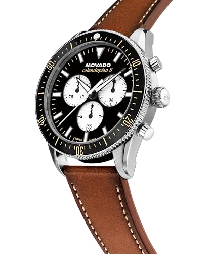 Image of Movado Heritage Calendoplans Men's Swiss Quartz Chronograph Watch