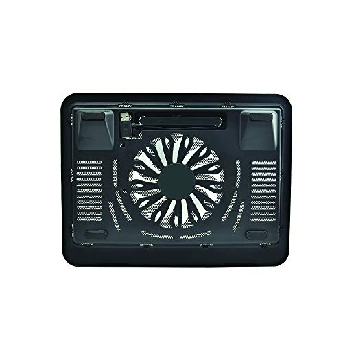 Base Para Notebook C3Tech NBC-11BK 14' Preto - Refrigerada Com Cooler de 140mm com Led Azul Noteboo