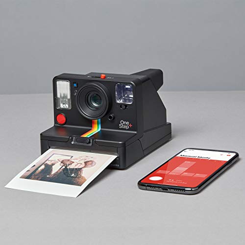 Renewed Polaroid OneStep+ Bluetooth Connected Instant Film Camera - Black (Refurbished)