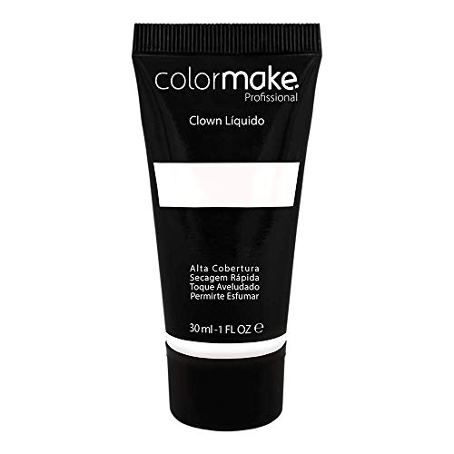 Clown Liquido 30 Ml, Colormake, Branco