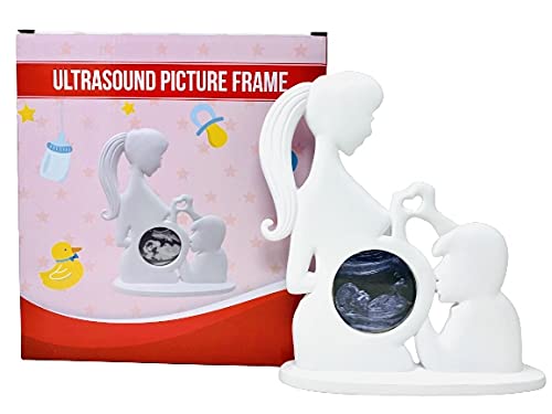 3MAZINGS Lot de 3 cadres photo à ultrasons pour révéler le sexe des nouveaux parents, maman enceinte, cadeau d'amour pour bébé