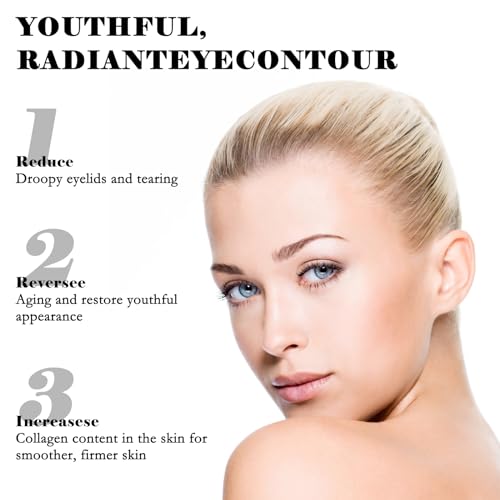 Bisienya Instant Eye Tightener, Eye Bag Cream Instant Firmx Eye Tightener for All Skin Eye Cream for Tightens and Smoothes for Dark Circles Fine Lines Puffiness,Fade Fine Lines（60ml） - Image 3