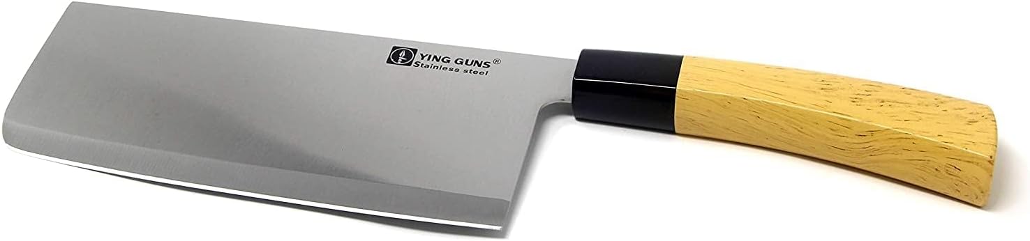 Ravy Ying Guns Stainless Steel Kitchen Butcher Knife