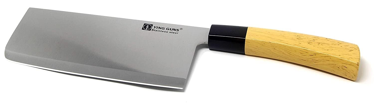 Ravy Ying Guns Stainless Steel Kitchen Butcher Knife