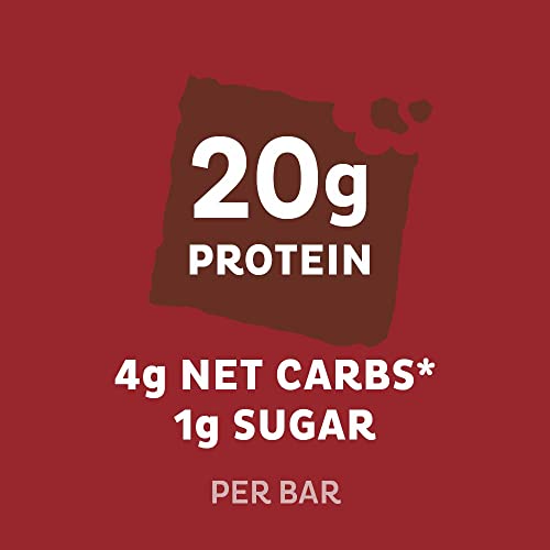 Quest Nutrition Chocolate Brownie Flavour Protein Bar, High Protein, High Fibre, Low Sugar, Keto Friendly, 20g Protein, 1g Sugar, 12ct - Image 5