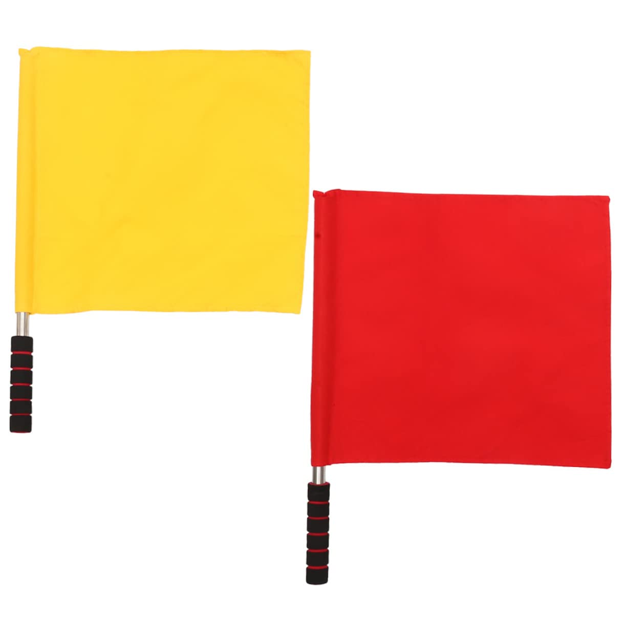 Sosoport Flag for Waving Referee Flag Set Conducting Signal Flags for Sports Parties and Safety
