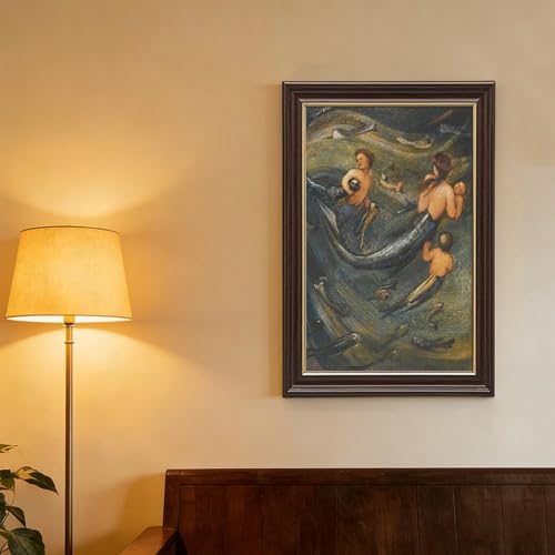 Poster giclée pré-raphaélite sirènes Burne-Jones cadre de décoration murale - 4