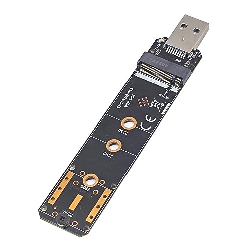 Adaptador CHICHIYANG M.2 NVME SSD a USB 3.2 Gen 2 miniatura 2