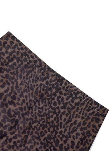 SOFIA'S CHOICE Midi Skirts for Women Elastic High Waisted A Line Flowy Floral Skirt4