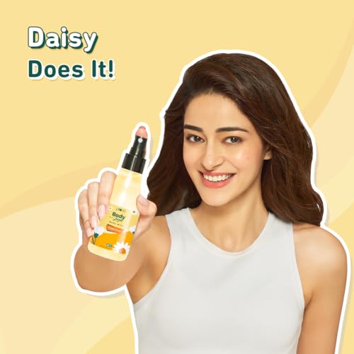 Image of Plum BodyLovin' Oopsie Daisy Body Mist | Long Lasting Floral & Citrusy Fragrance For Women With Daisy, Orchids & Grapefruit | High On Fun | Travel-Friendly Perfume Body Spray 100 ml