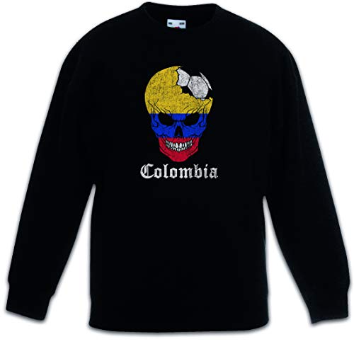 Sweatshirt enfant Colombie football pull Urban Backwoods noir pull ado