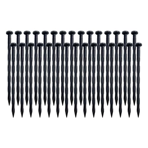 30Pcs Outdoor Ground Stakes Campings Nails Peg Tent Stakes Landscape Edgings Stakes Nails Canopies Stakes