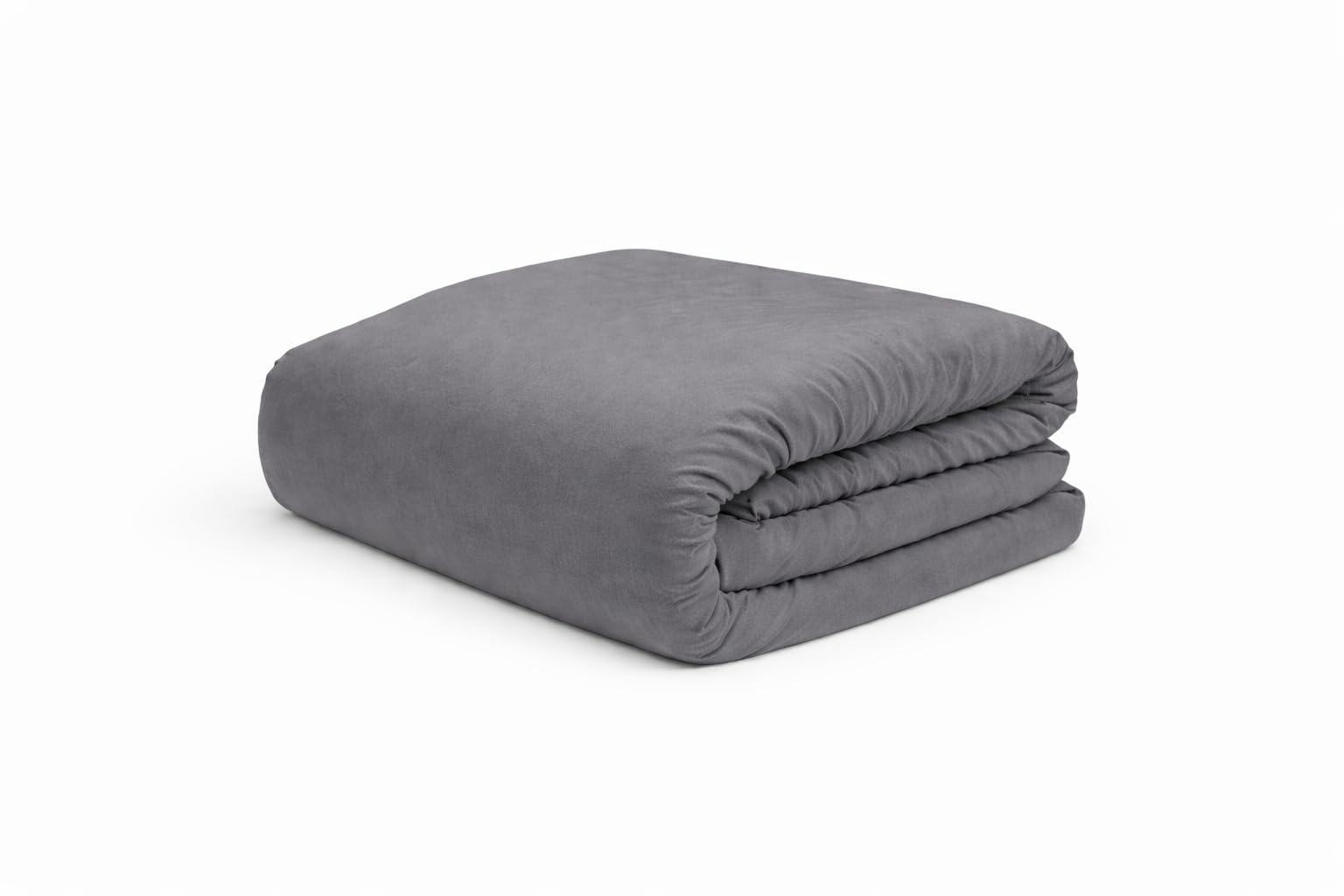 HOMES-LINEN Fitted Sheet 100% Polycotton Deep Pocket 25CM Soft Brushed Easy Care Bed Sheet Durable Comfortable Bedding Sheets (Grey, Double)