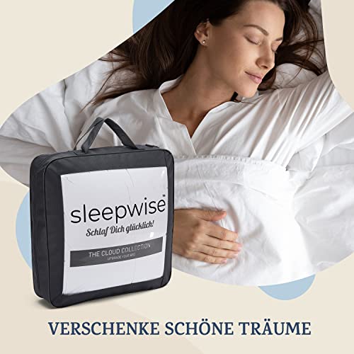 Sleepwise Bettdecke 155x200 Warme Winter Bettdecke, ÖKO-TEX Zertifiziert, Allergiker, Atmungsaktive Schlafdecke, Weiche Kuschelige Fluffige Steppdecke, Duvet, Dicke Bettdecke - Image 6