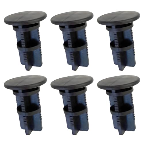 Newyuan 6Pcs Wheelie Bin Lid Hinge Pins Compatible with Otto/ESE (New Type) Household or Commercial 240 Litre Wheelie Bins, 38mmx18mm