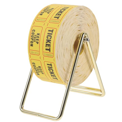 Porte-ticket de tombola compact avec distributeur transparent et fluide