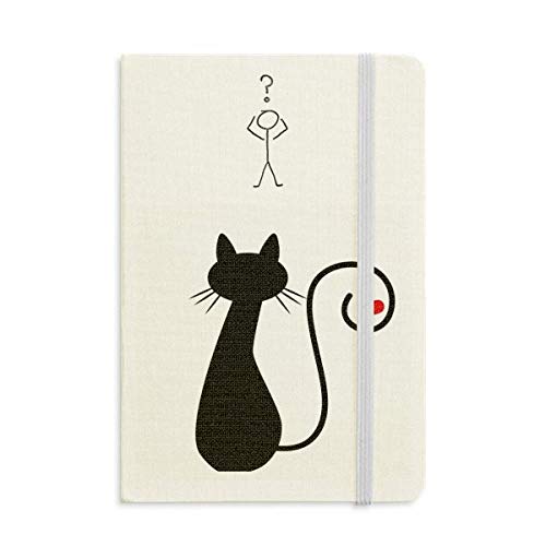 Carnet de notes A5 silhouette chat le cadeau idéal pour écrire