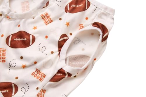 Lanyarco Summer Lightweight Football Sports Cooling Dog Shirts Vest Rugby Ball Pet Tank Top For Dogs thumb #3