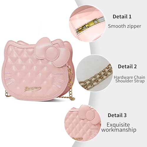 Cute Crossbody Bags for Women, Small Shoulder Bag, Leather Coin Purse with Zipper, Gifts for Her3