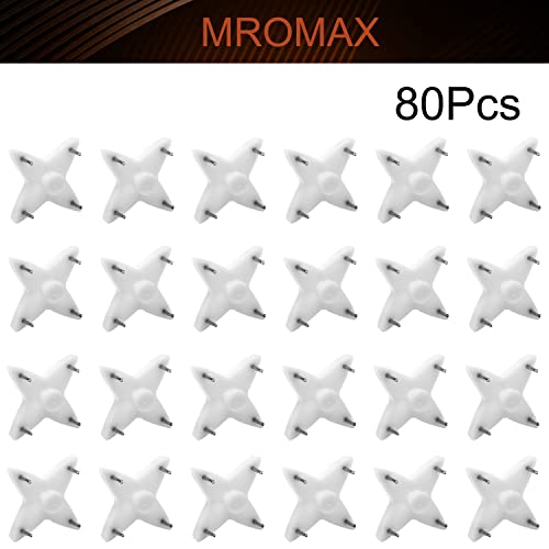 Image of Nails For Hanging Pictures,Picture Hooks Hardwall Hangers for Hardware Concrete Wall Hooks Invisible Nail Hangers Non-Trace Wall Picture Hanger No Damage Stucco 0.98 inch x 0.59 inch (L*W)(80pcs,1.10 inch x 1.10 inch