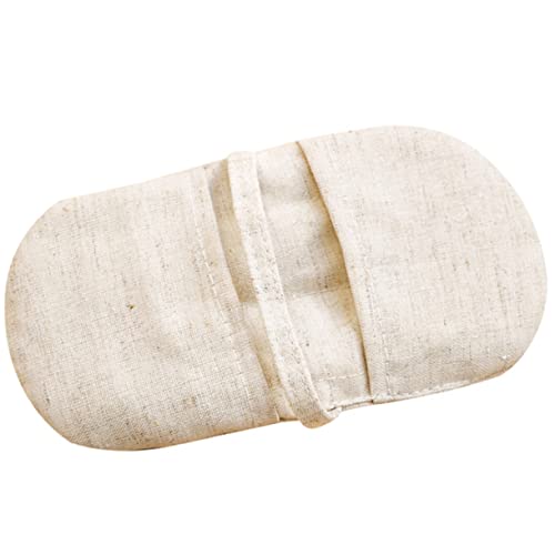 SOLUSTRE Cooking Mitts Linen Oven Gloves for Microwave Heat Resistant Pot Mitts Non-Slip Design Safe for Kitchen Use