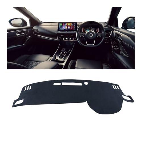 Tapis de bord anti-reflet résout le problème de surchauffe et de lumière sur Qashqai J12 RHD