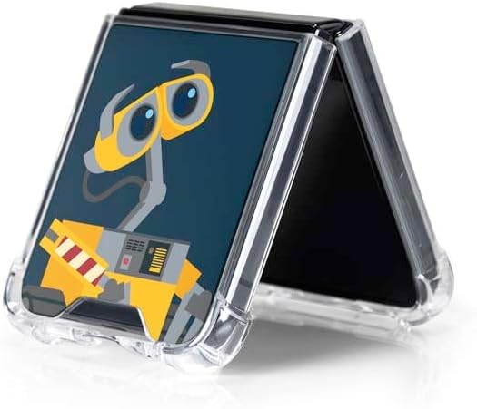 Skinit Clear Phone Case Compatible with Galaxy Z Flip5 5G - Officially Licensed Disney Wall-E Character Art Design