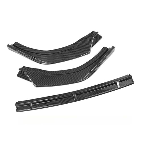 Spoiler avant Audi A6 C7 C8 2016-2021 kit carrosserie ABS noir brillant