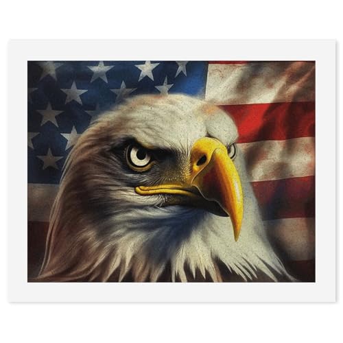 Kits de pintura por números de águila como regalo creativo original