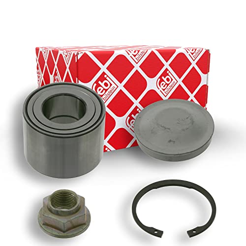 febi bilstein 22864 Wheel Bearing Kit with drive shaft screw, circlip and dust cap, pack of one