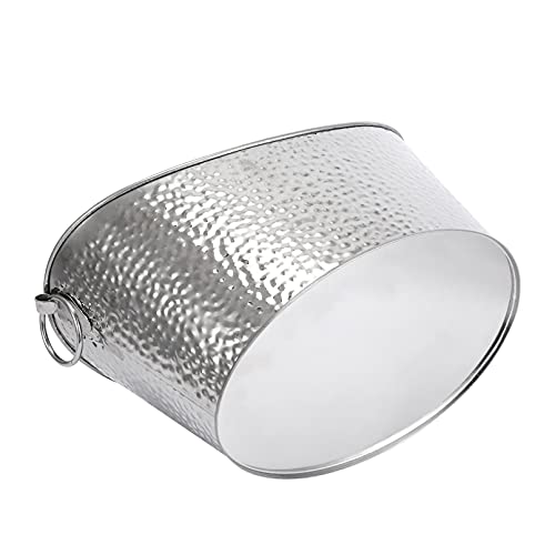 Stainless Steel Beverage Tubs Large Ice Bucket Drink Buckets for Parties Weddings 12L - Image 5